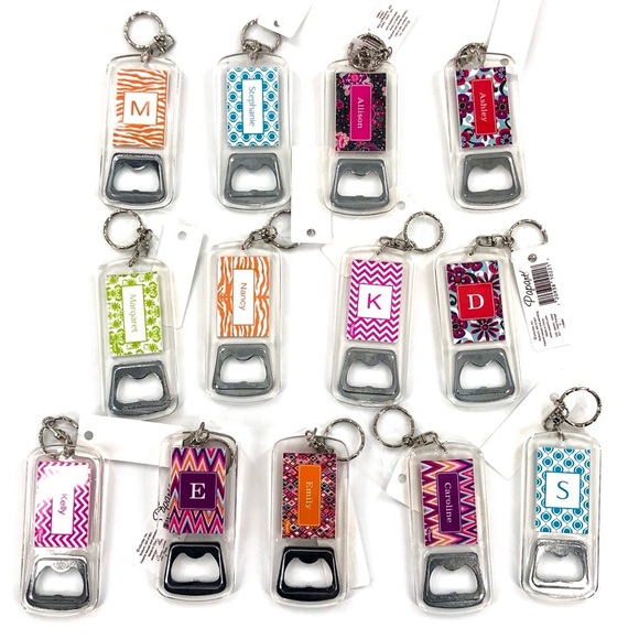 Other - 🌷Bright Color Trendy Bottle Opener Keychains